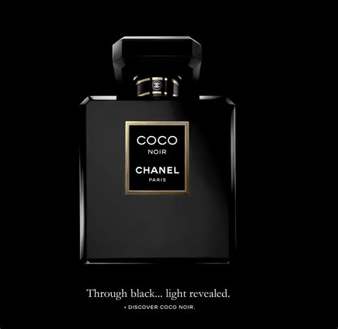 chanel perfume in black bottle